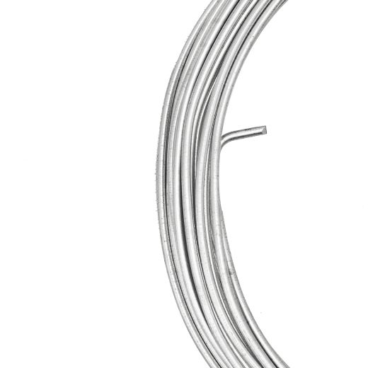 11 Gauge Bottom Wire – Grey (100' Coil)