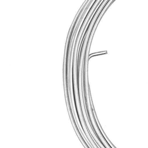 11 Gauge Bottom Wire – Grey (100' Coil)