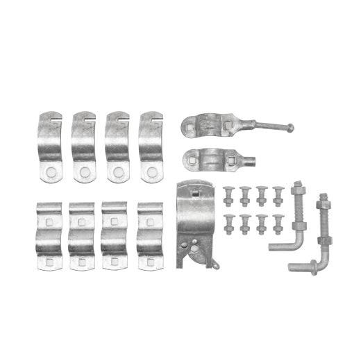 1 7/8" Chain Link Single Gate Hardware Kit – Galvanized