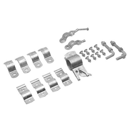 1 7/8" Chain Link Single Gate Hardware Kit – Galvanized