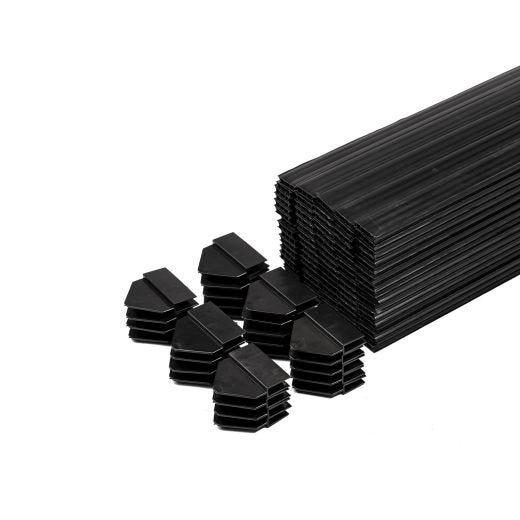 4' Long Chain Link Privacy Slats (80 Pieces)