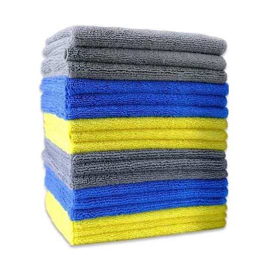 Serviettes en microfibre éponge