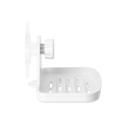 White Flex Adhesive Soap Dish