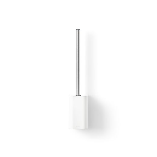 Brosse de toilette adhésive Flex blanche