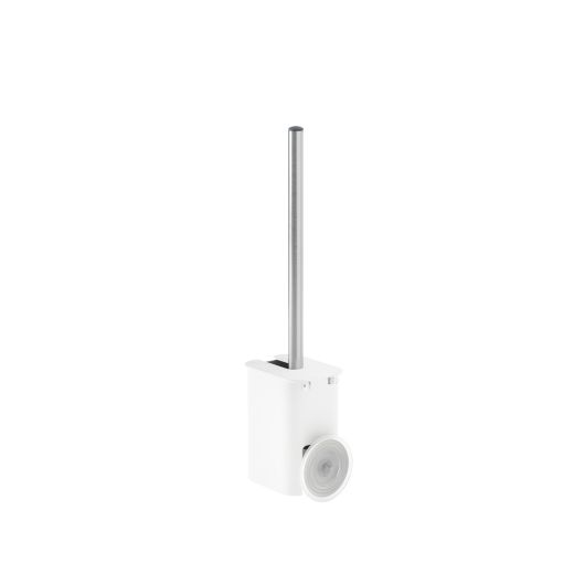 Brosse de toilette adhésive Flex blanche