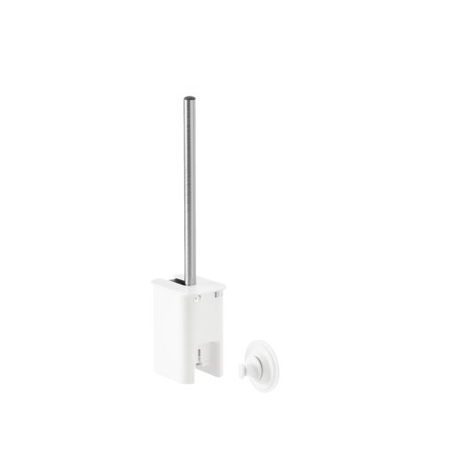 Brosse de toilette adhésive Flex blanche