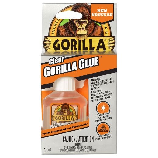 Colle transparente Gorilla, 51mL