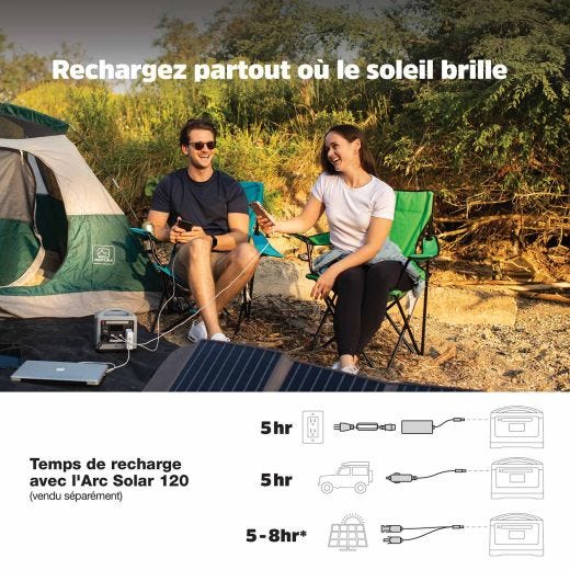 Station d’alimentation portable Energizer Arc 3 300W