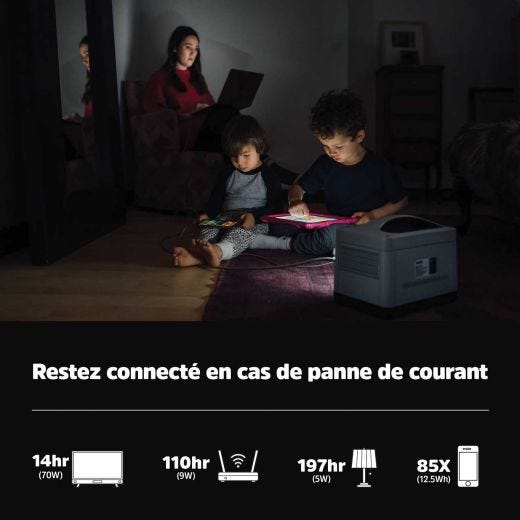 Station d’alimentation portable Energizer Arc12 1000W