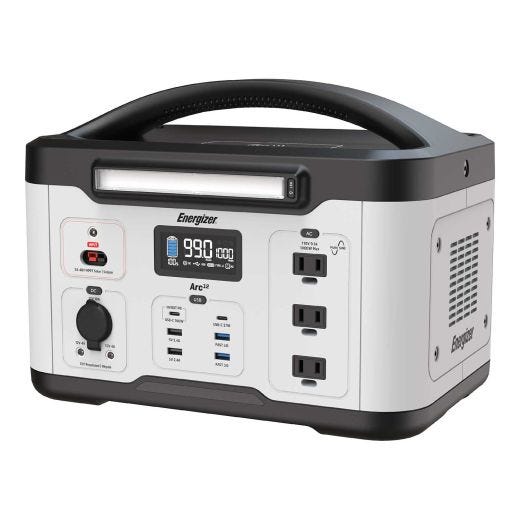 Station d’alimentation portable Energizer Arc12 1000W