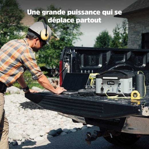 Station d’alimentation portable Energizer Arc12 1000W