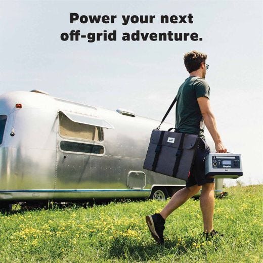 Panneau solaire portable Energizer Arc 120