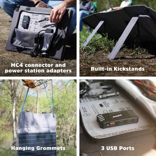 Panneau solaire portable Energizer Arc 120