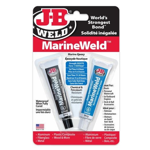 JB Weld MarineWeld Two-Part Epoxy System 1oz