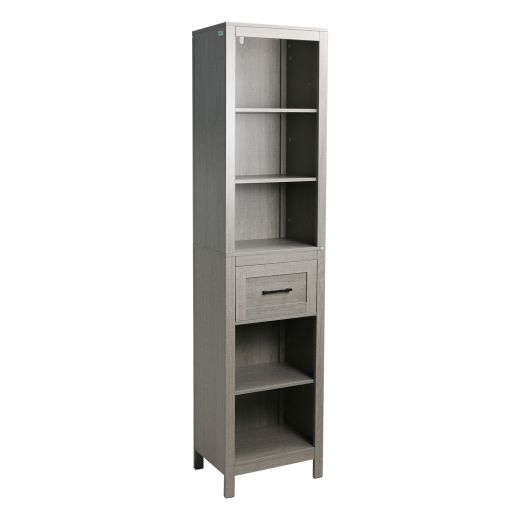 Grey Tall Cabinet Ready to Assemble