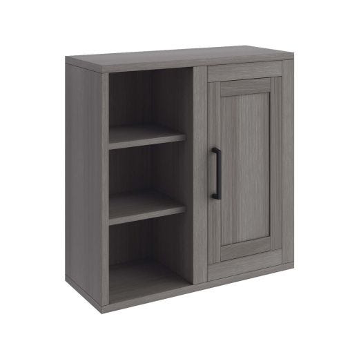 Armoire murale grise à assembler