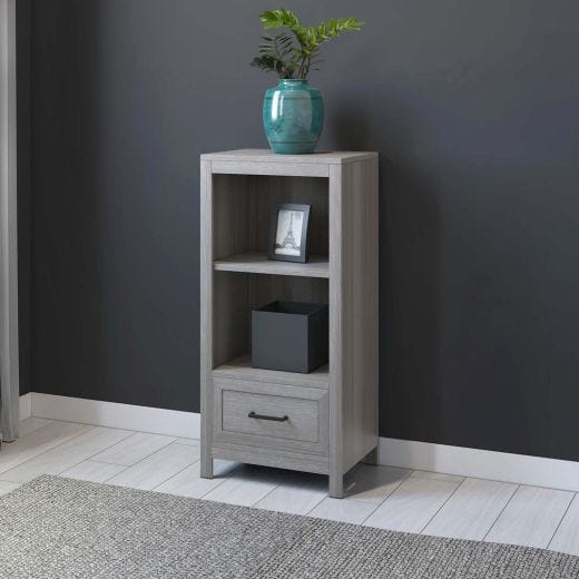 Grey Floor Cabinet Ready to Assemble
