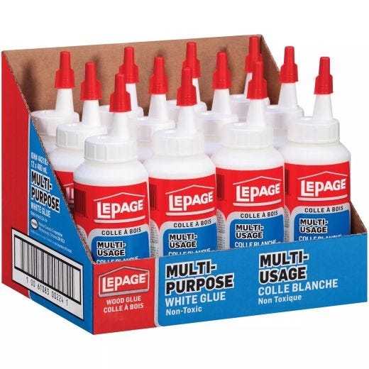 LePage Multi-Purpose White Glue Non-Toxic 400ml