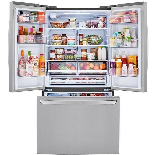 Réfrigérateur LG 29 pi³ 3 Portes Françaises