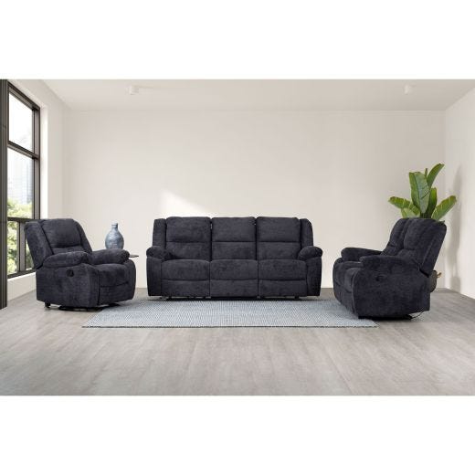 Matthew Blue Rocker Recliner