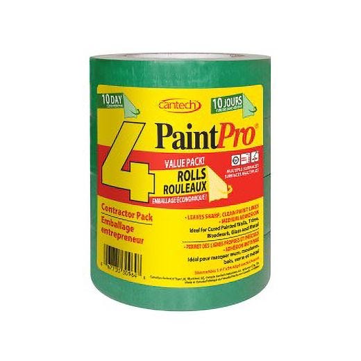 Ruban de masquage Paintpro vert 36mm x 50m 30 jours 4/pack