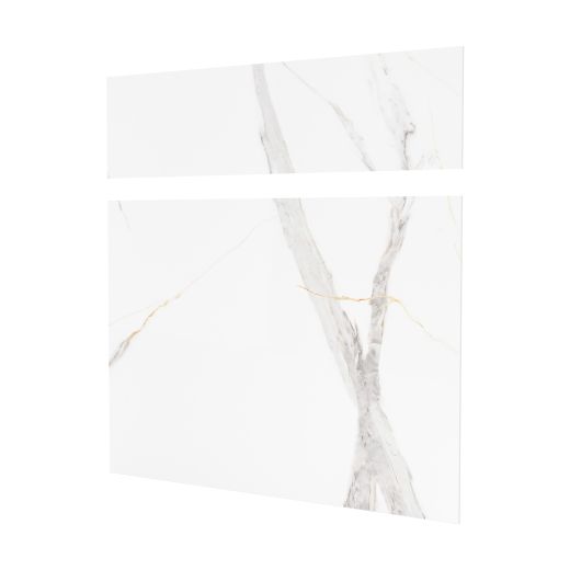 Calacatta Gold Stove Panel