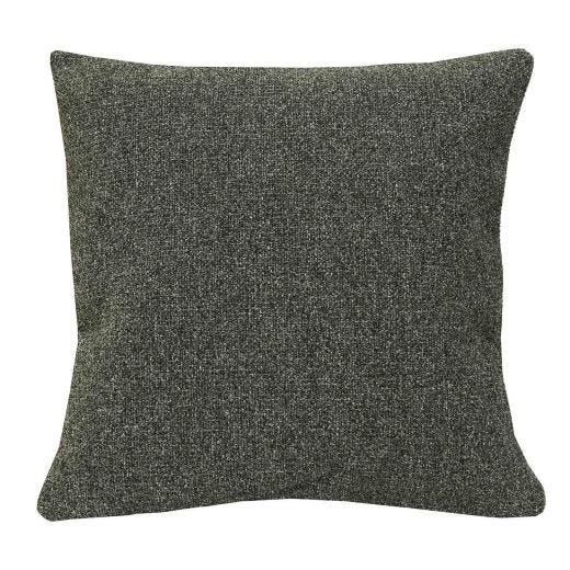 Coussin texturé sérénité charbon 20" x 20"
