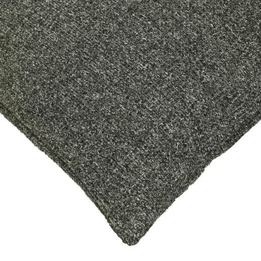 Coussin texturé sérénité charbon 20" x 20"
