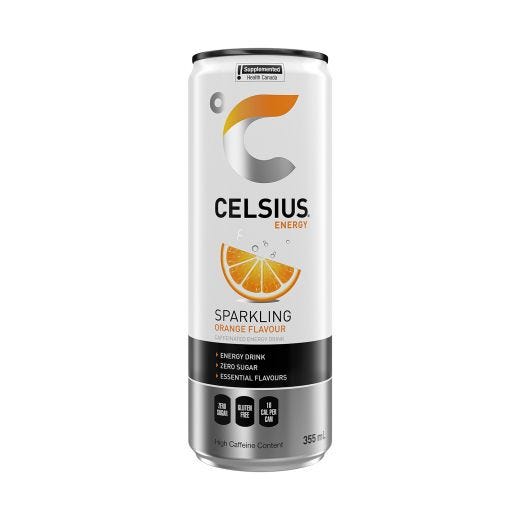 Celsius Saveur Orange 355mL