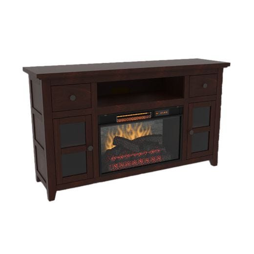 GHP Winchester 56" Infrared Media Center Electric Fireplace