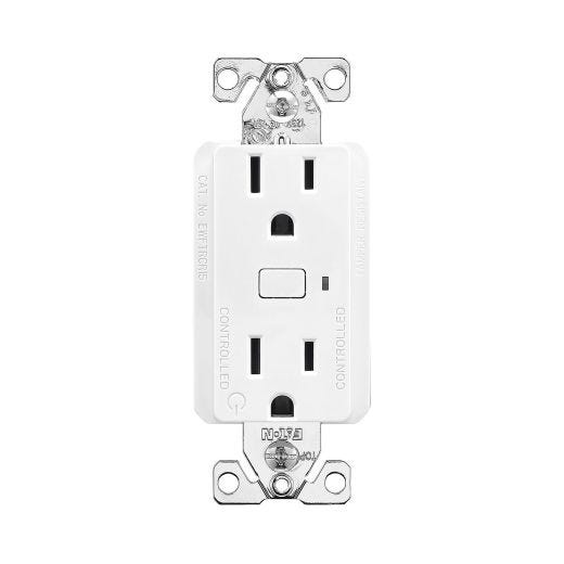 White Wi-Fi Smart Receptacle