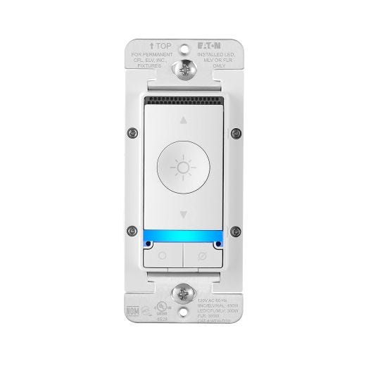 Gradateur vocal universel intelligent Wi-Fi blanc