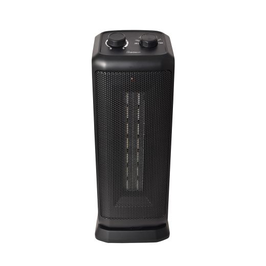 17” 1500-750W Oscillating Ceramic Tower Heater