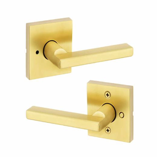 Halifax Privacy Lever Satin Brass