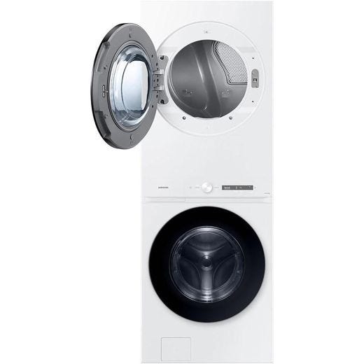 Stacked Washer/Dryer Electric Laundry Center With Wi-Fi