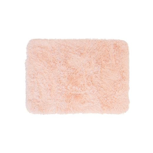 31" x 44" Flokati Accent Rug Blush