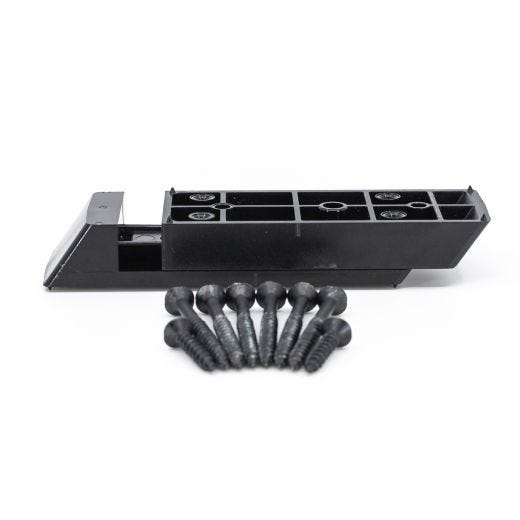 Rampe d’escalier Shadow 2x4 noir - 2/paquet