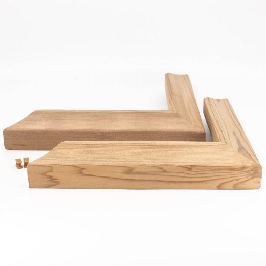 Jupe de poteau cèdre 5,5"