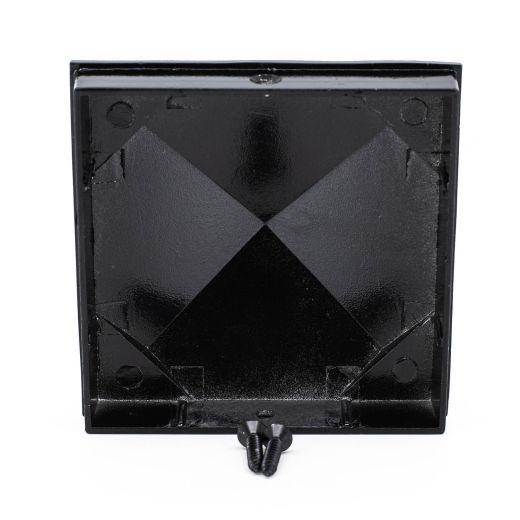 Capuchon de Poteau Aluminium 3.5" Noir