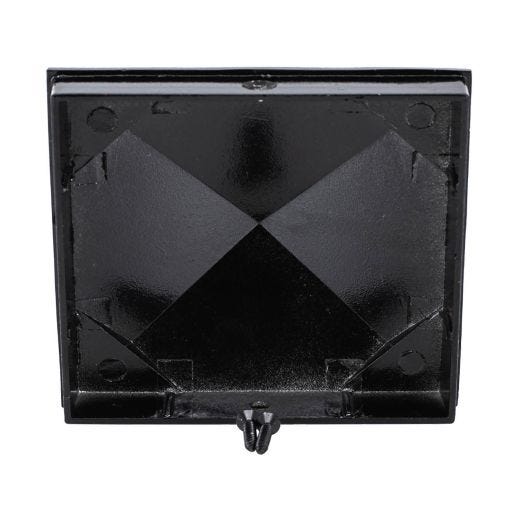 Capuchon de poteau aluminium 5,5" noir