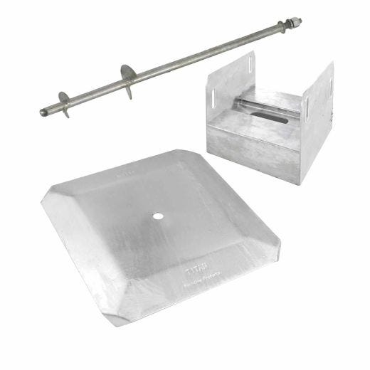 Ancrage de pied de terrasse 6x6 36"
