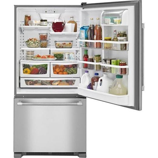 30" 18.6 Cu. Ft. Bottom Freezer Refrigerator