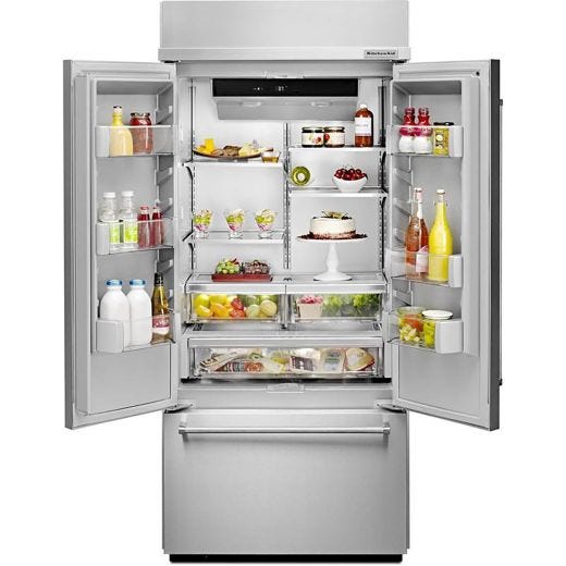 Réfrigérateur encastré 36" 20,8 pi³ 3 portes