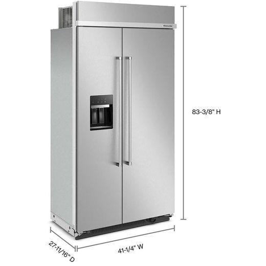 Réfrigérateur Encastré Côte à Côte 42" 25.1 pi³