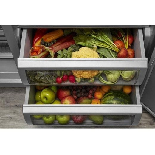 Réfrigérateur Encastré 48" 29.4 pi³ Côte à Côte
