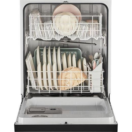 24" Black Built-In Dishwasher With Triple Filtration