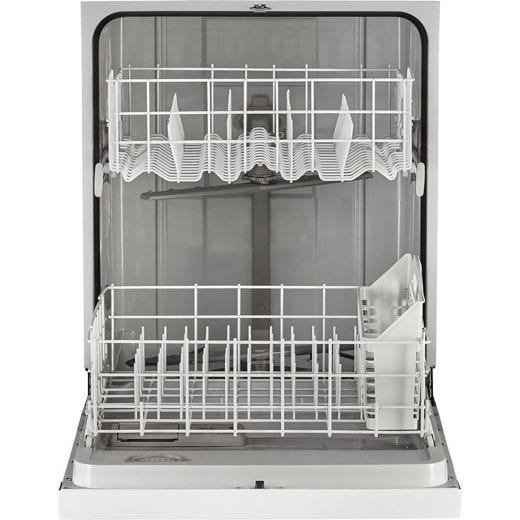 24" White Dishwasher With 4 Cyles
