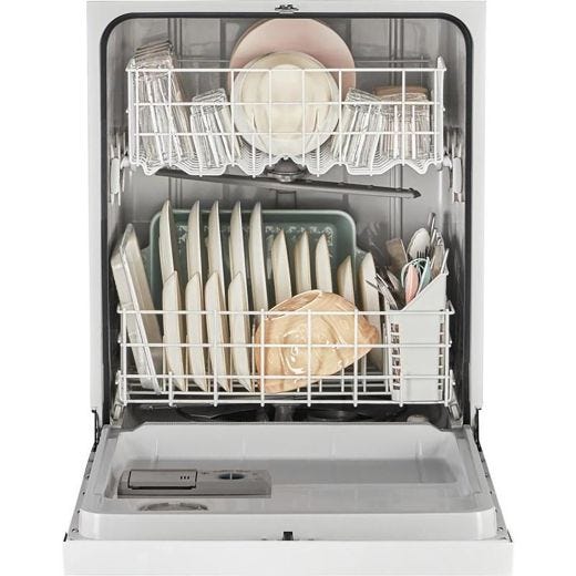 24" White Dishwasher With 4 Cyles
