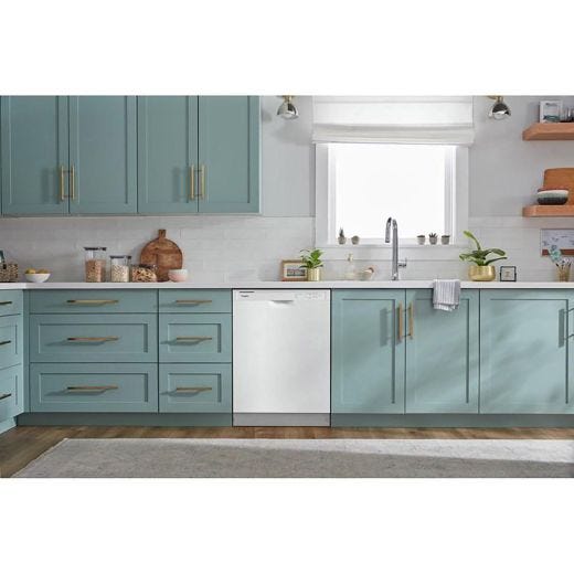 24" White Dishwasher With 4 Cyles