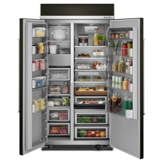 Réfrigérateur encastré côte à côte 25,5 pi³
